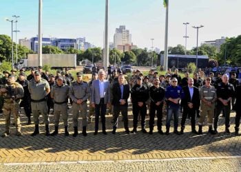 Policiais voluntários de Goiás são enviados para ajuda humanitária no RS