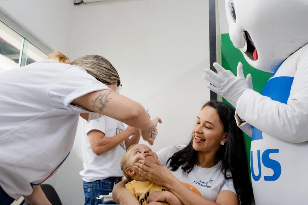 Goiânia inicia Campanha Nacional Contra Poliomielite