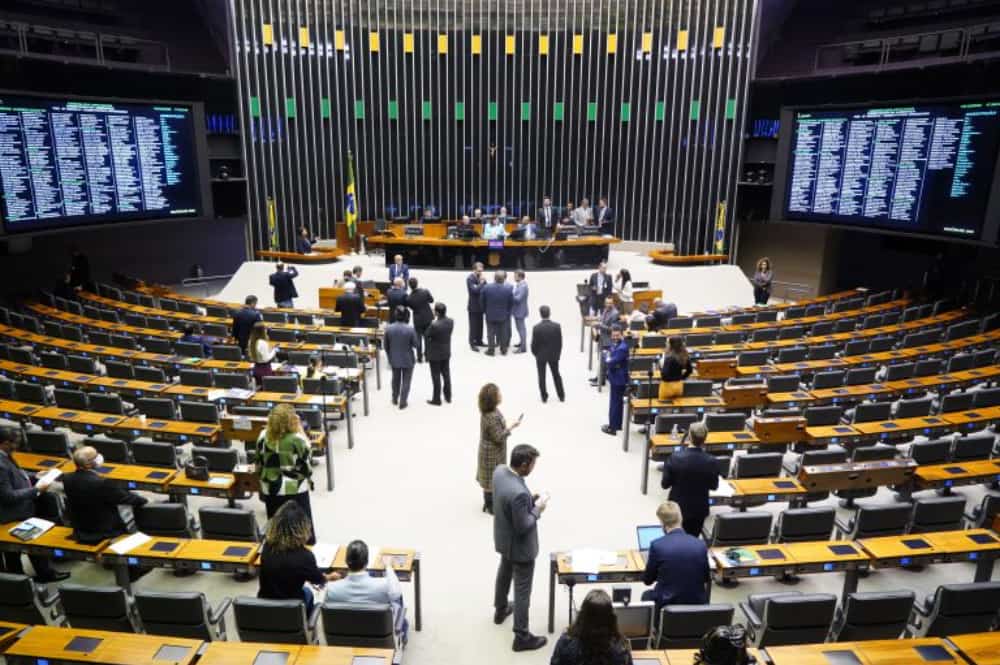 Plenário na Câmara dos Deputados. Foto: Pablo Valadares/Câmara dos Deputados