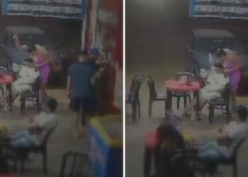 Homem esfaqueia namorado da ex em distribuidora de bebidas, em Goiânia; vídeo