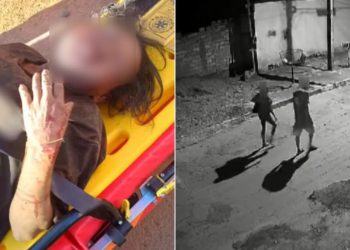 Vídeo: Mulher é espancada e estuprada após ser arrastada para lote baldio, em Goiás