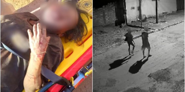 Vídeo: Mulher é espancada e estuprada após ser arrastada para lote baldio, em Goiás