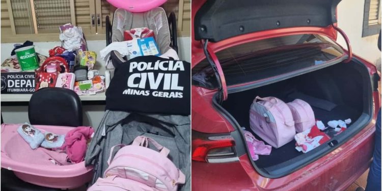 Médica suspeita de raptar bebê tinha fraldas, roupas e banheira dentro do carro