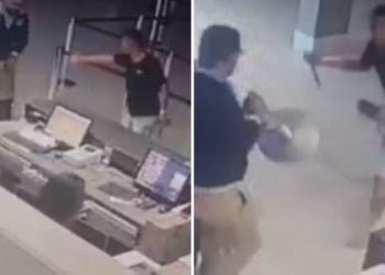 Turista tenta matar segurança de hotel a facadas em Caldas Novas; vídeo