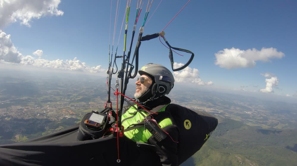 piloto de Parapente morre em Jaraguá