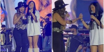 Dois anos após fim da dupla, Simone e Simaria cantam juntas em show em Goiânia