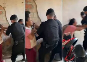 Homem denuncia que foi agredido por policiais durante festa de família, em Goiás