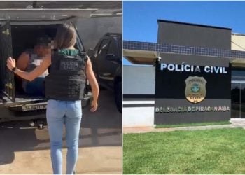 Homem é preso suspeito de estuprar babá de sua filha, uma menina de 12 anos, em Goiás