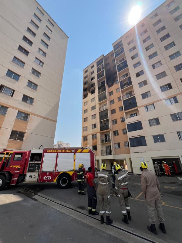 Incêndio apartamento Valparaíso