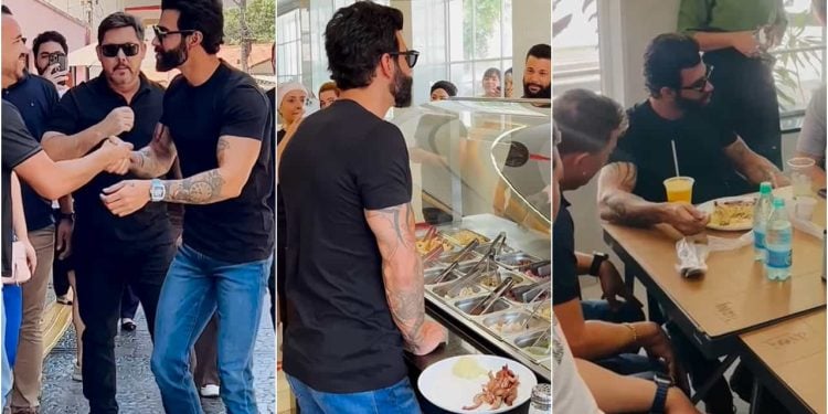 Gusttavo Lima visita restaurante em Goiânia onde ganhava comida antes da fama