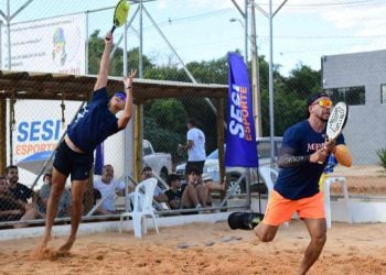 Palmas recebe Torneio Internacional de Beach Tennis, competição vai até domingo