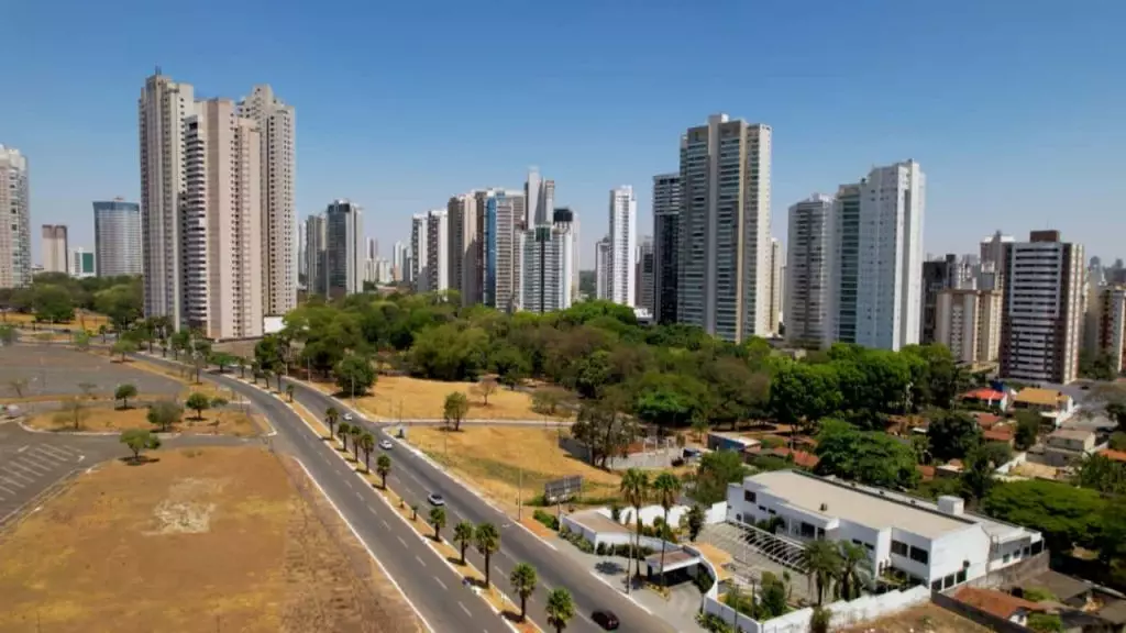 Vista aérea de Goiânia