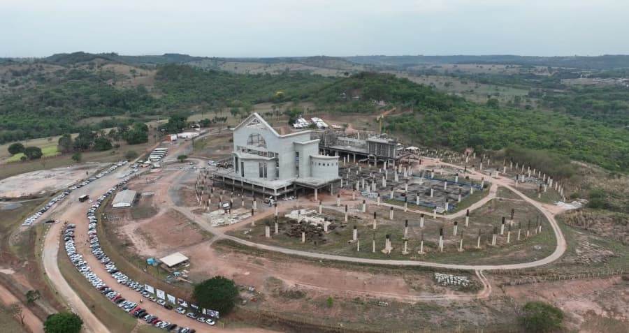 novo santuário em Trindade