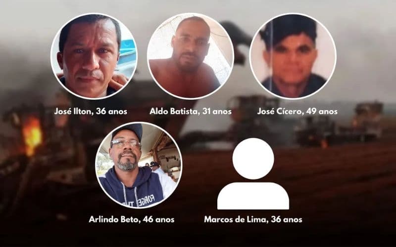 Trabalhadores mortos em incêndio