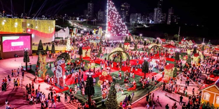 Natal do Bem terá árvore de natal, roda-gigante e mais de 2,7 milhões de pontos de luz