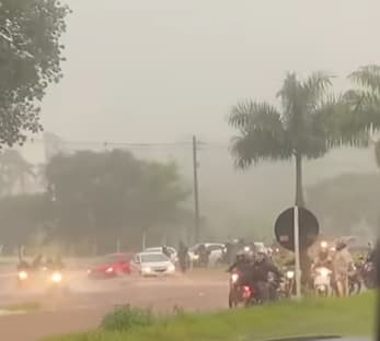 alagamento em Goiânia