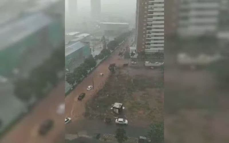 Tempestade em Goiânia