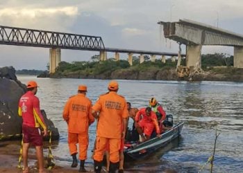 Novo risco de desabamento suspende buscas na ponte entre Tocantins e Maranhão