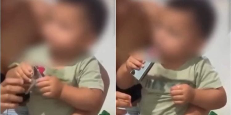 Vídeo: Polícia investiga caso de adolescente filmada dando cigarro eletrônico para bebê