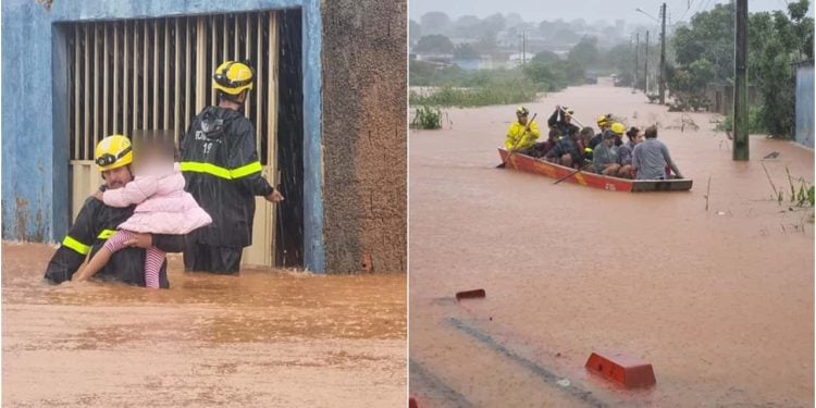 Ao menos 120 pessoas ficam desalojadas após tempestade em Planaltina de Goiás