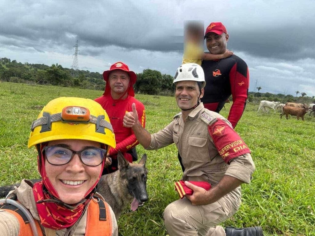 menino desaparecido em Campestre