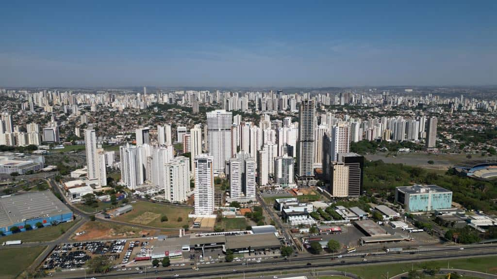 Vista aérea de Goiânia