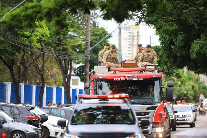 velório policial do Bope