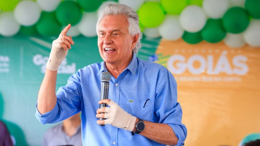 Em tratamento contra câncer de pele, Caiado faz cirurgia para retirada de tumores