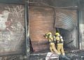 Incêndio atinge estrutura do Ginásio de Esportes de Campinas, em Goiânia