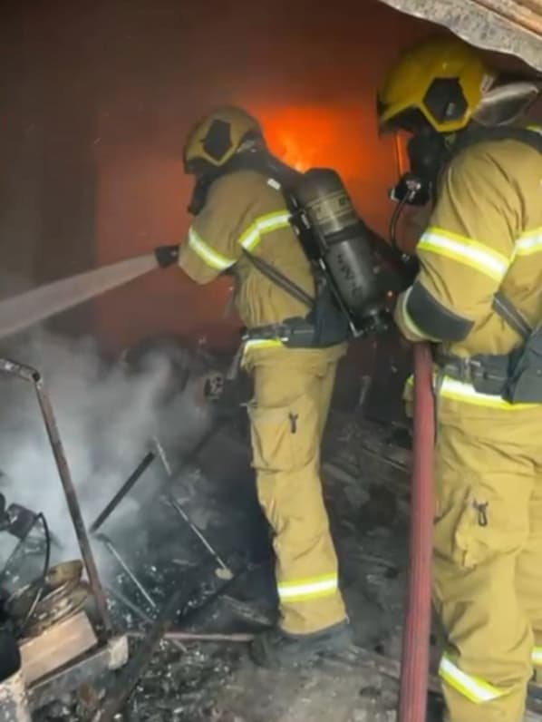 incêndio ginásio de esportes Goiânia