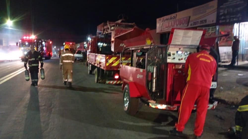 incêndio loja agropecuária