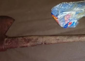 Mãe é presa suspeita de matar filho com golpes de machado na cabeça, em Buriti Alegre