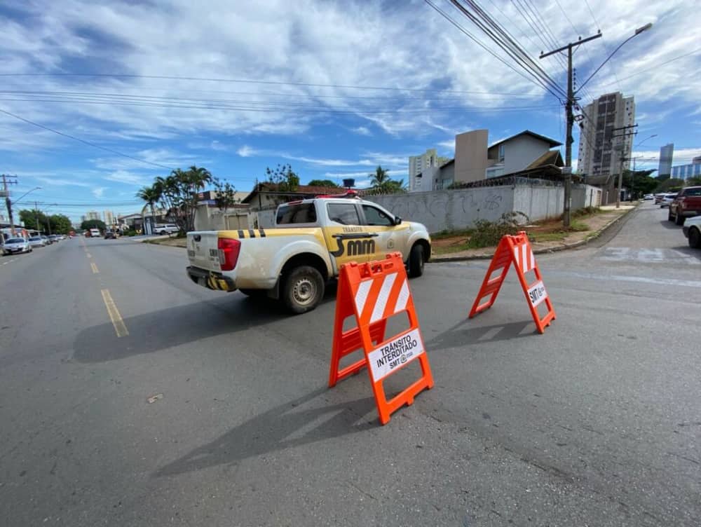 fechamento de ruas em Goiânia