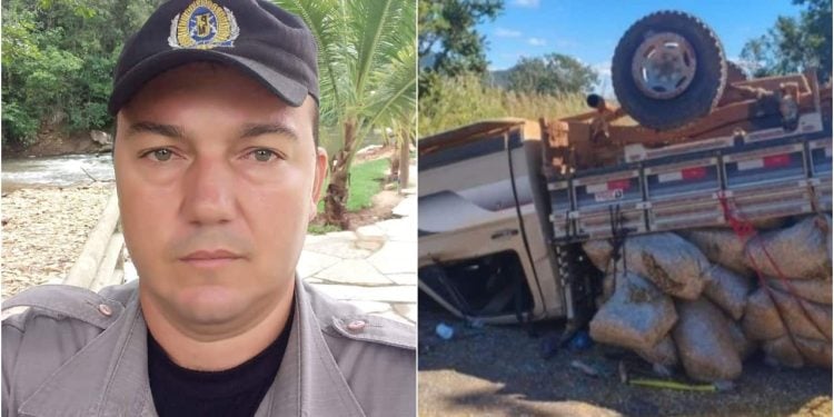 PM morre após caminhonete capotar na GO-338, em Pirenópolis