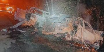 Colisão frontal em rodovia de Goiás mata esposa de vereador