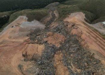 Lixão desaba e contamina rio em Goiás, diz Secretaria do Meio Ambiente
