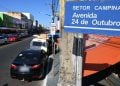 Trânsito na Avenida 24 de Outubro, em Goiânia, passa por mudanças