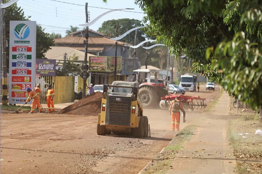 Avenida Santana em Aparecida
