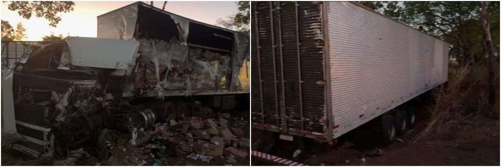 Grave acidente entre dois ônibus e carreta