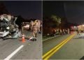 Grave acidente entre dois ônibus e carreta deixa ao menos 6 mortos na BR-153