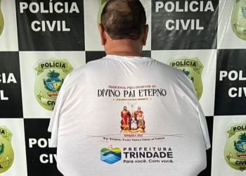 Homem é preso por se passar por servidor para extorquir comerciantes em Trindade