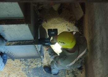 Jovem morre após cair e ficar preso em elevador de grãos, em Morrinhos
