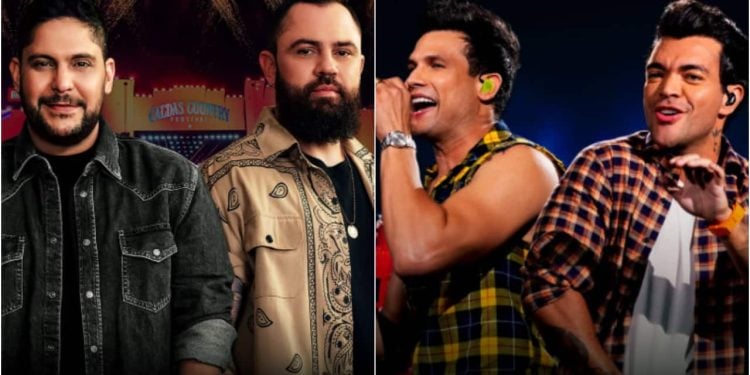 Caldas Country Festival 2025 terá Jorge & Mateus, Israel Novaes e Thiago Brava
