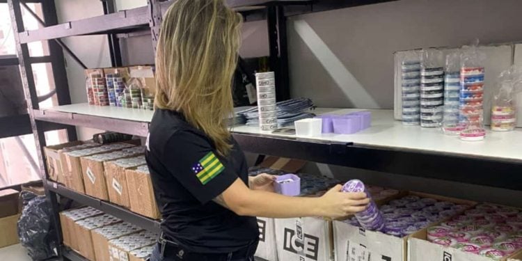 Goiânia tem apreensão de R$ 1,3 milhão em sachês de nicotina proibidos
