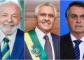 Pesquisa Quaest mostra Lula atrás de Caiado, Bolsonaro e outros no 2º turno em Goiás