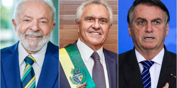Pesquisa Quaest mostra Lula atrás de Caiado, Bolsonaro e outros no 2º turno em Goiás