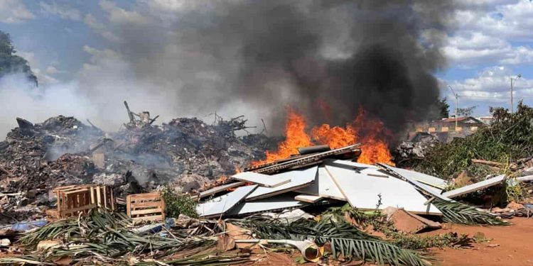 Queimadas de lixo e folhas secas aumentam risco de incêndios em Goiânia