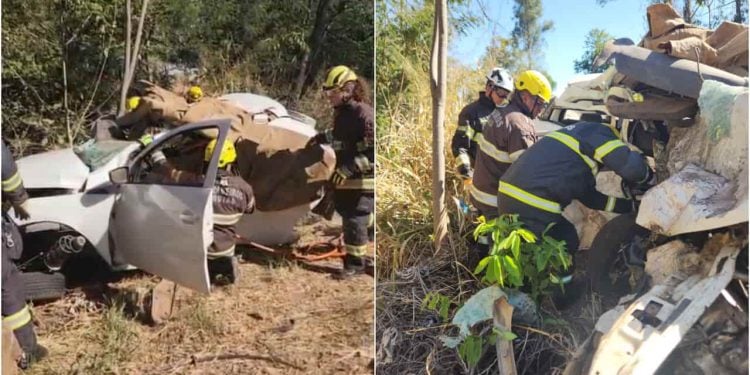 Ex-vereador, esposa e filha morrem em grave acidente na GO-215, em Pontalina