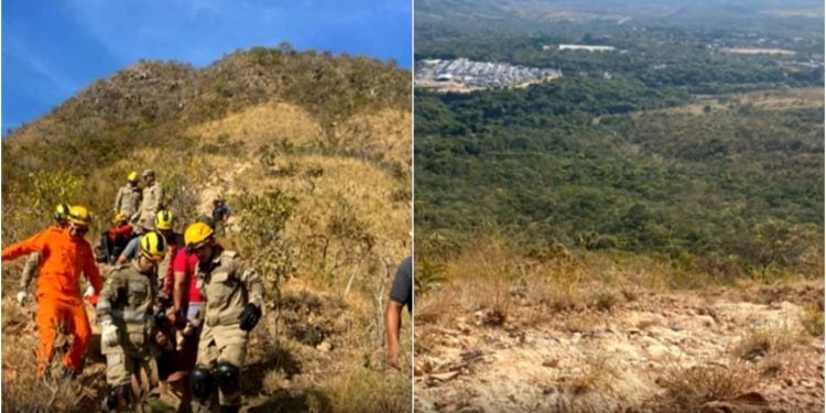 Idosa morre após cair de morro onde subiu para rezar durante Romaria, em Goiás