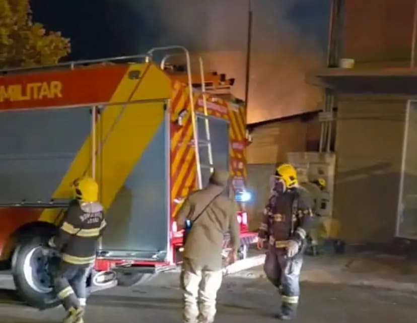 incêndio residência Rio Verde